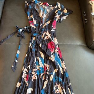 Tularosa floral wrap dress